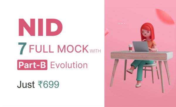 Nid Animation. Design NID Mock Test 2025 Nid test series 2025 free Design Target